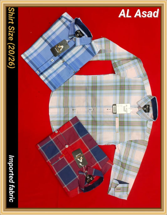 AL ASAD CHECK SHIRT