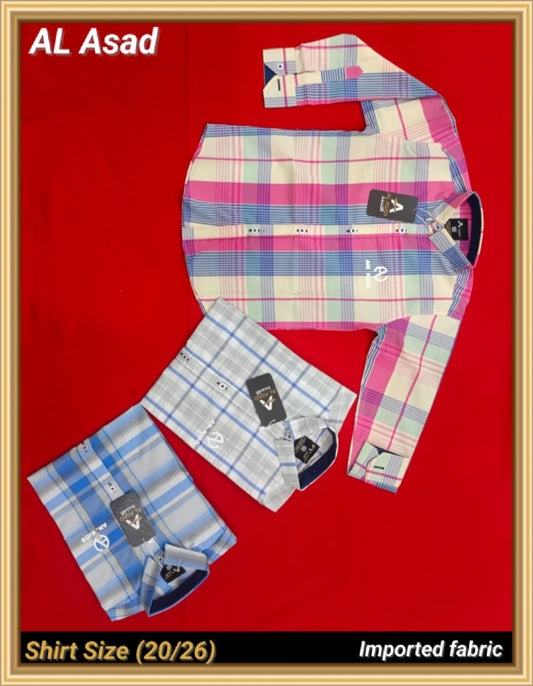AL ASAD CHECK SHIRT