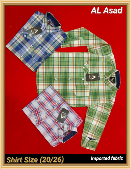 AL ASAD CHECK SHIRT